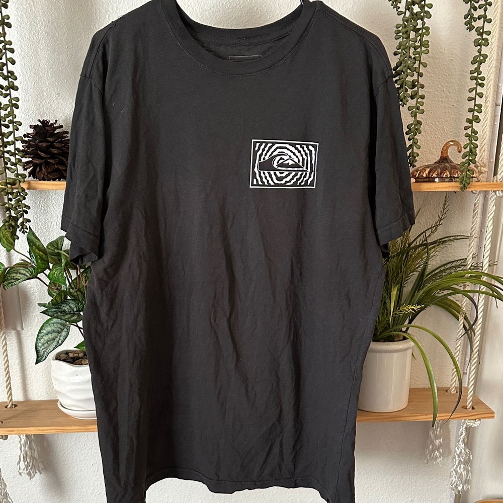 Quiksilver Black Short Sleeve Tee
